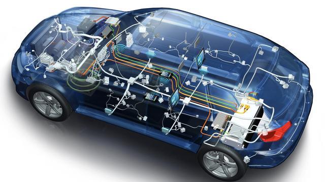 汽車電子電器架構之線束布置設計